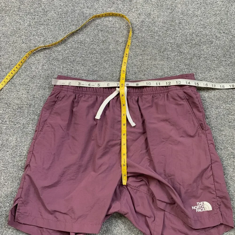 The North Face Shorts Mens Small Violet Action Flashdry Drawstring Active Hiking